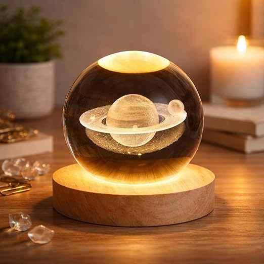 CRYSTAL BALL LAMP