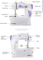 ORLOV® Sewing Machine for Home Tailoring, Silai Machine for Home, Sewing Machine Mini, Sewing Machine, Stitching Machine for Home, Tailoring Machine