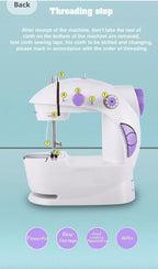 ORLOV® Sewing Machine for Home Tailoring, Silai Machine for Home, Sewing Machine Mini, Sewing Machine, Stitching Machine for Home, Tailoring Machine