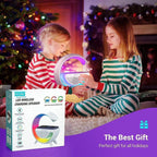 3 IN 1 MULTIFUNCTION G SHAPE LED BLUTOOTH SPEAKER WITH WIRELESS FAST CHARGER