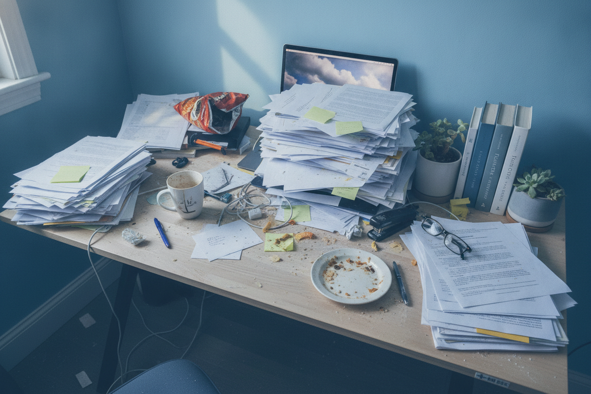 Fragmented & Cluttered